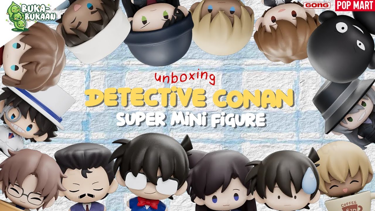 UNBOXING : Detective Conan - Super Mini Figure | POPMART