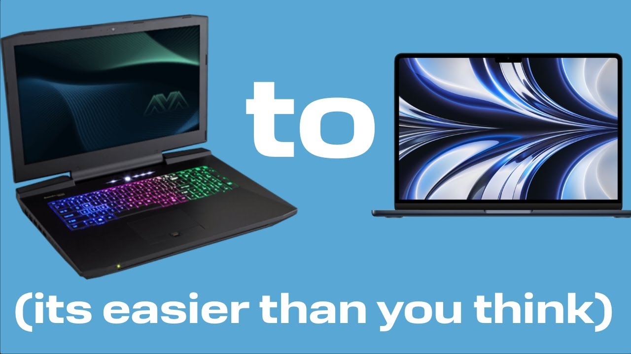 Switching to Mac? Watch this video.