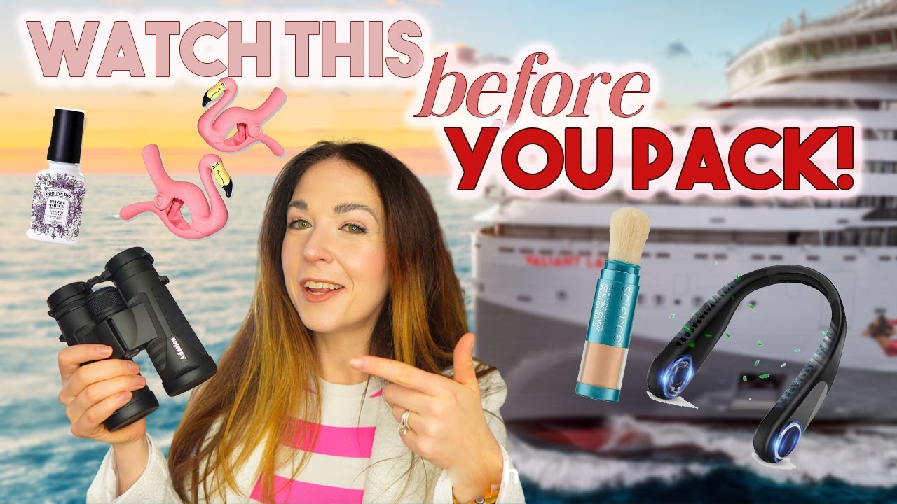 What to Pack for a Cruise...Don't Leave Home Without These!