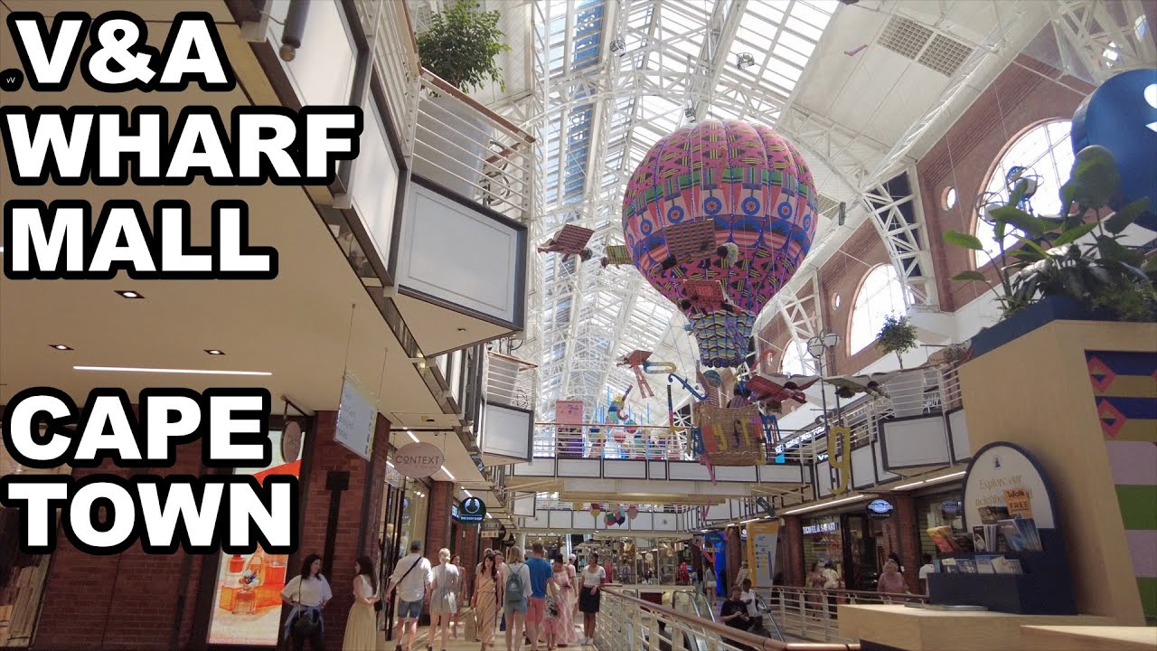 CAPE TOWN: Beautiful V&A Waterfront Shopping Centre 🛍️ (South Africa)