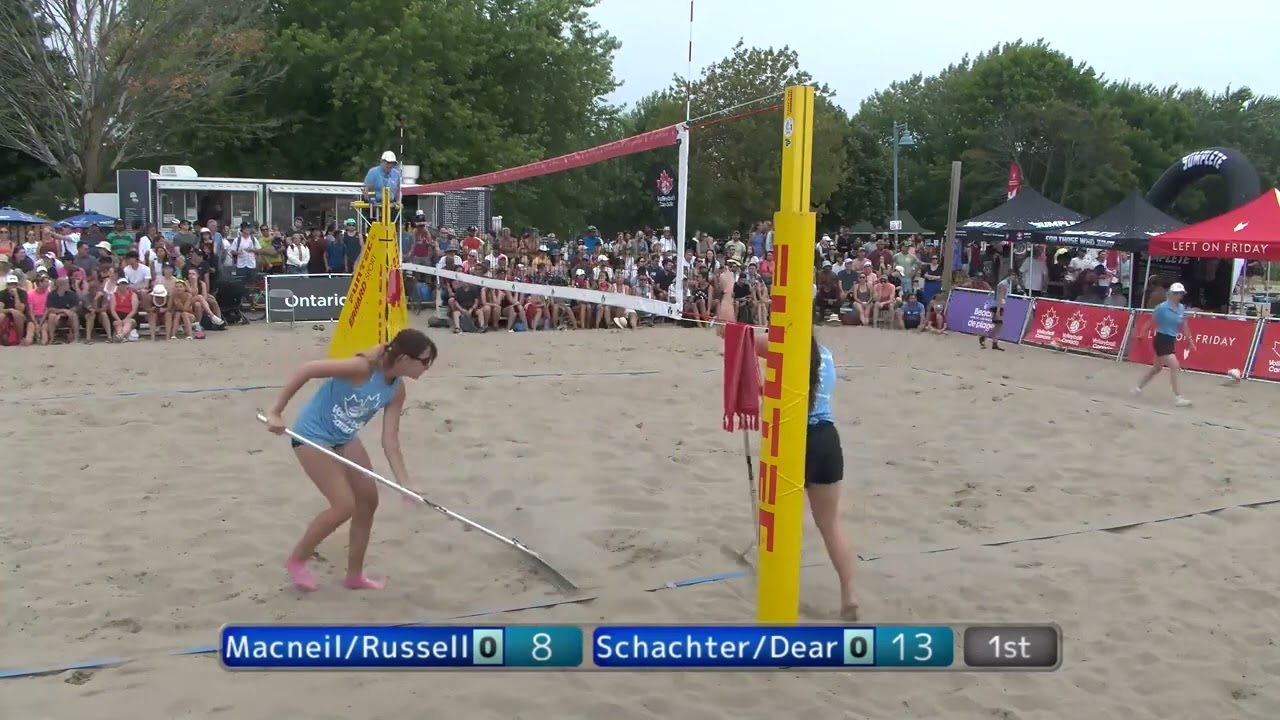 2023 Volleyball Canada Senior Beach Nationals 🏐 Men's Gold: Macneil/Russell v Schachter/Dearing