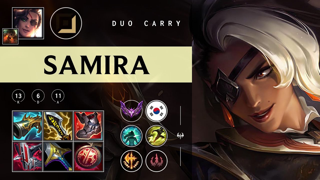 Samira ADC vs Kai'Sa - KR Master Patch 25.24