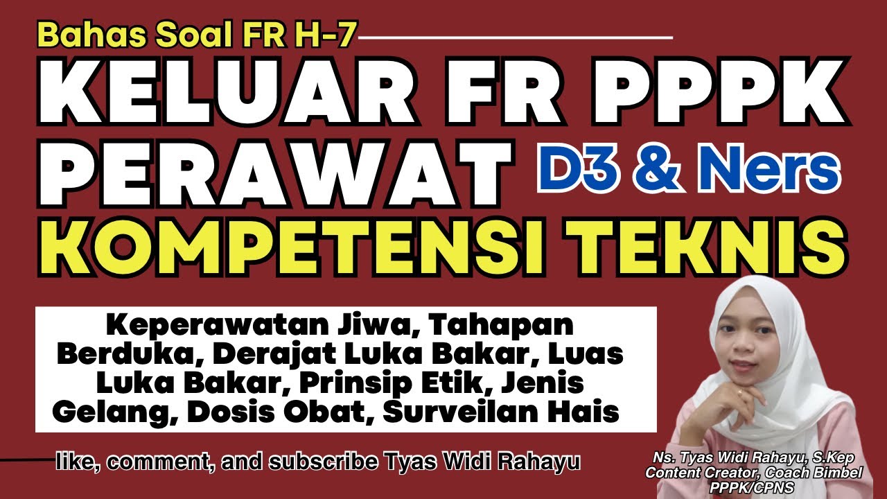 PART 75 BOCORAN FR SOAL PPPK PERAWAT KOMPETENSI TEKNIS DARI PESERTA UJIAN