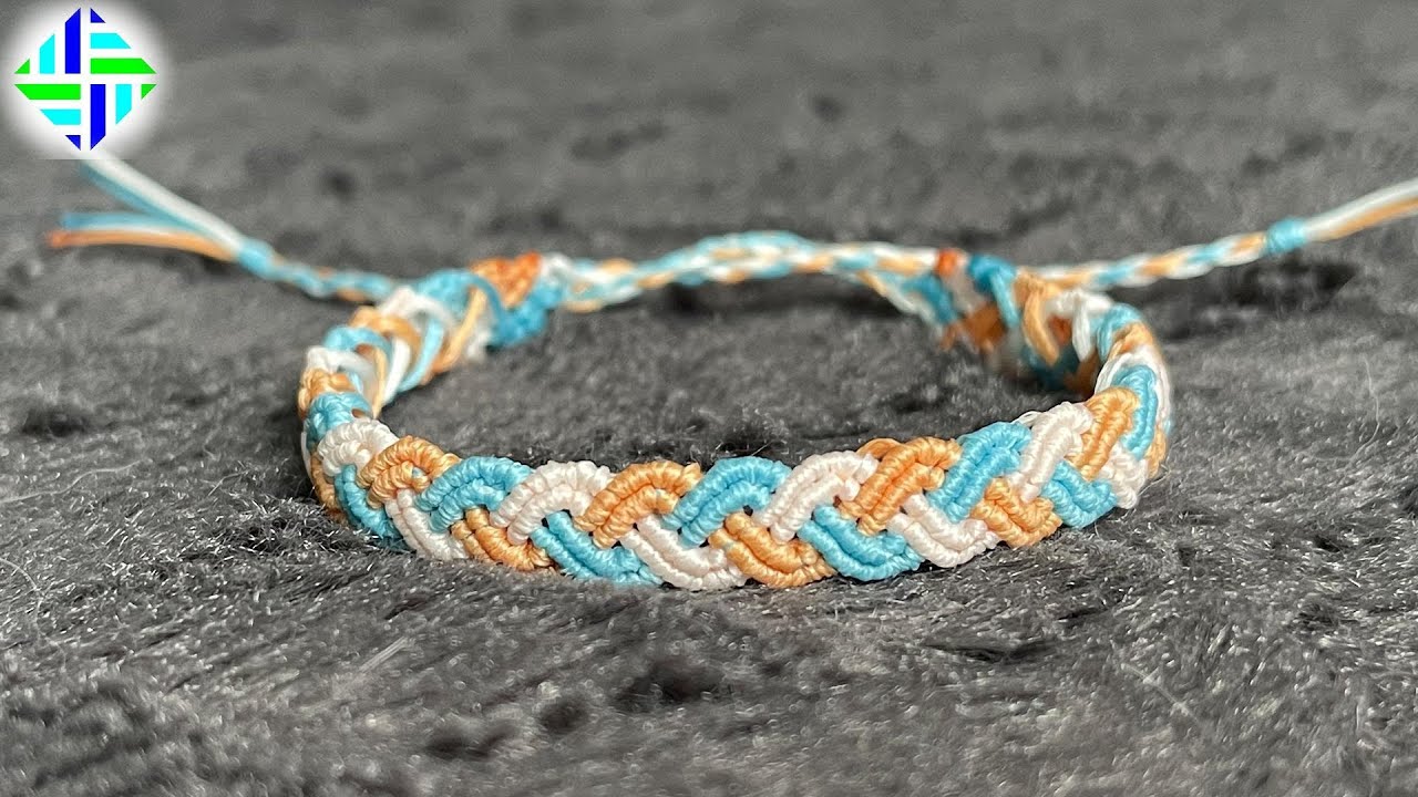 Macrame Tutorial | DIY Macrame Bracelet023 | 手绳 | 编绳教程