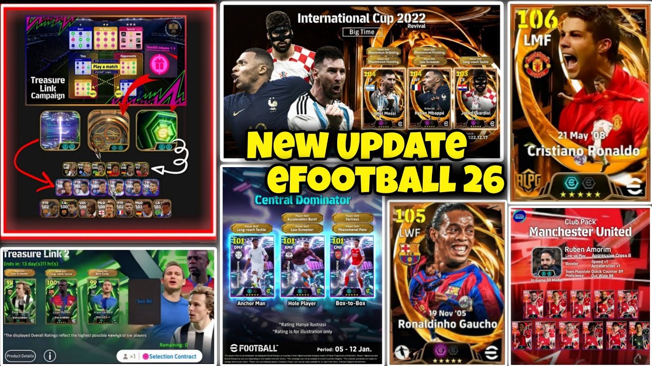 Что нас ждёт завтра и в следующий четверг в eFootball 2026 | Новое обновление Treasure Links | Бе...