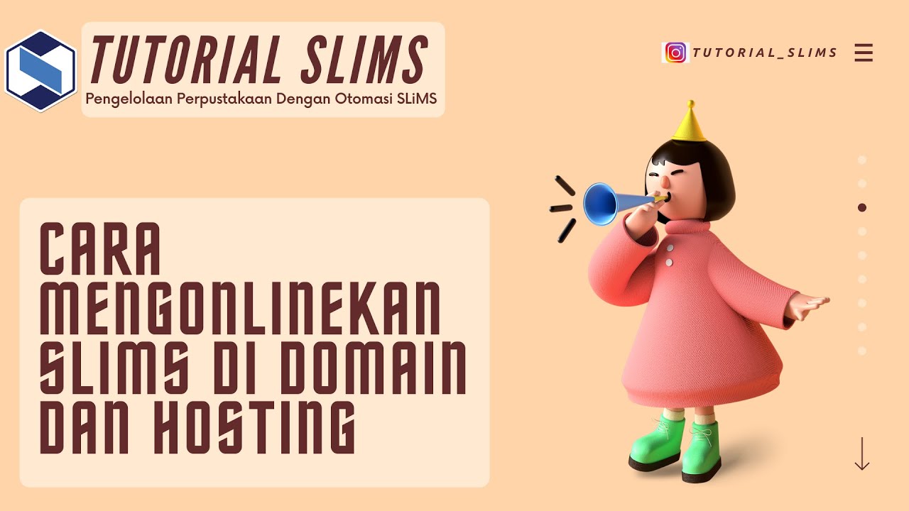 Cara Meng Online kan SLiMS di Domain dan Hosting
