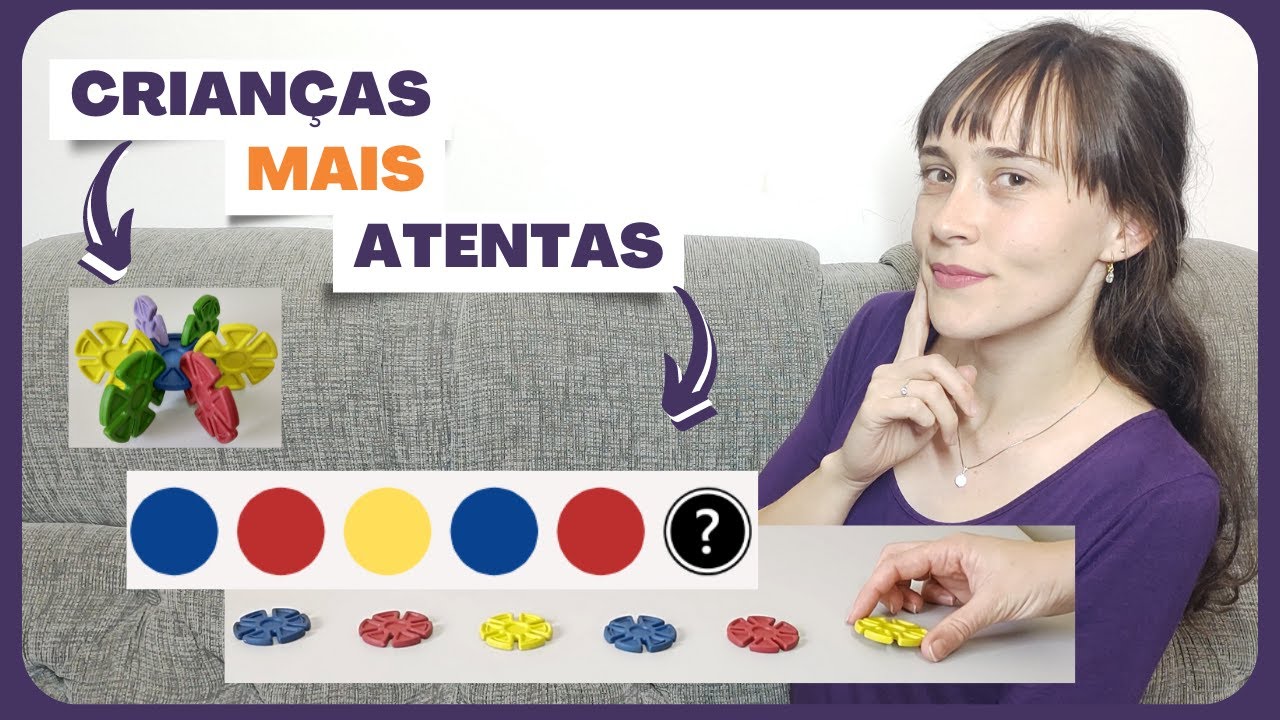 Como desenvolver a ATENÇÃO e CONCENTRAÇÃO com atividades simples para Educação Infantil