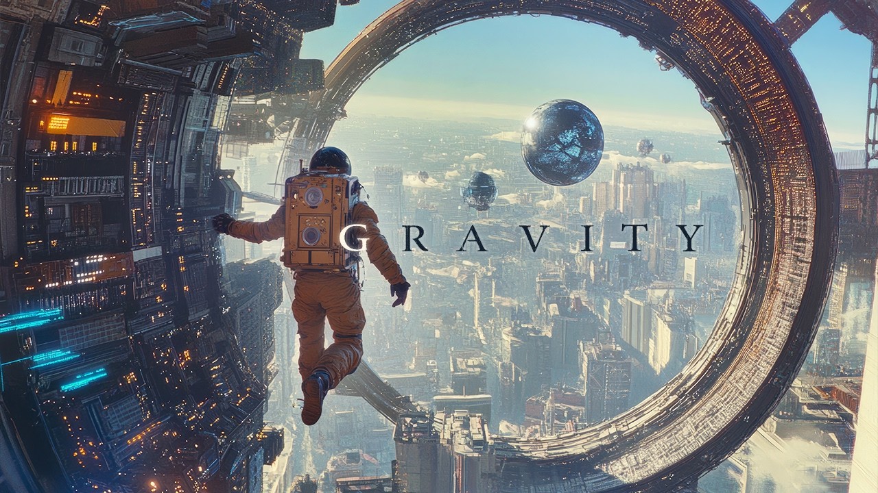 Gravity: Cozy Ambient SciFi Music & Dronescape 🎧☀️ for a Relaxing Early Spring 2025 (White Noise)