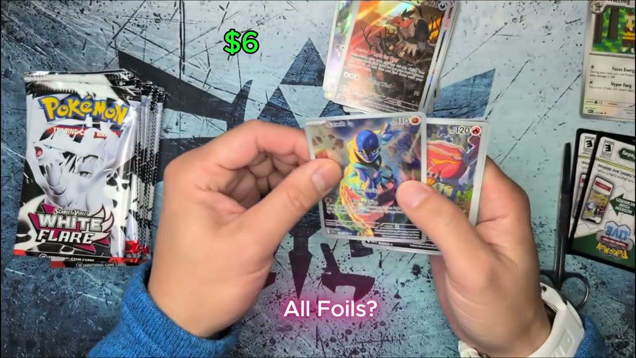 INSANE HITS!!! Pokémon  White Flare Scarlet & Violet Booster Packs