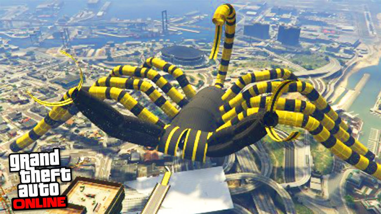 UN SCORPION GÉANT SUR GTA 5 ONLINE