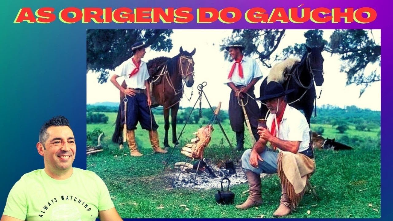 Portuga reage a AS ORIGENS DO GAÚCHO.