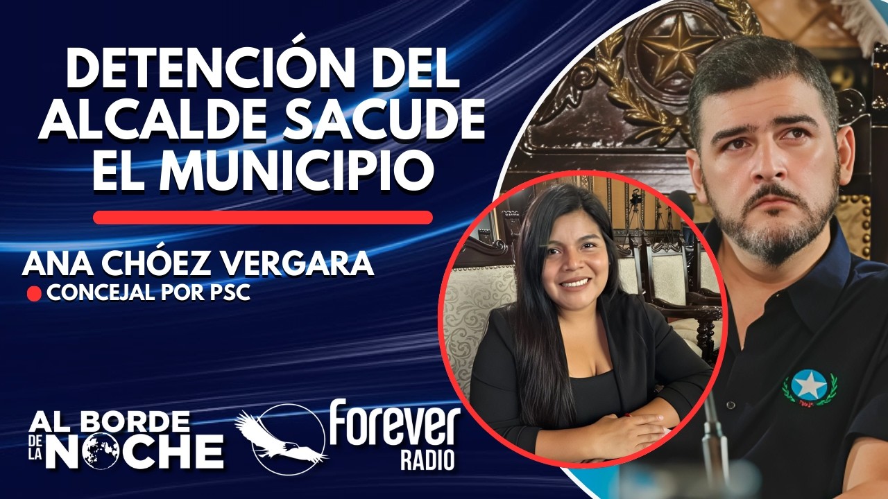 Detención del alcalde sacude el municipio - Entrevista con Ana Choez