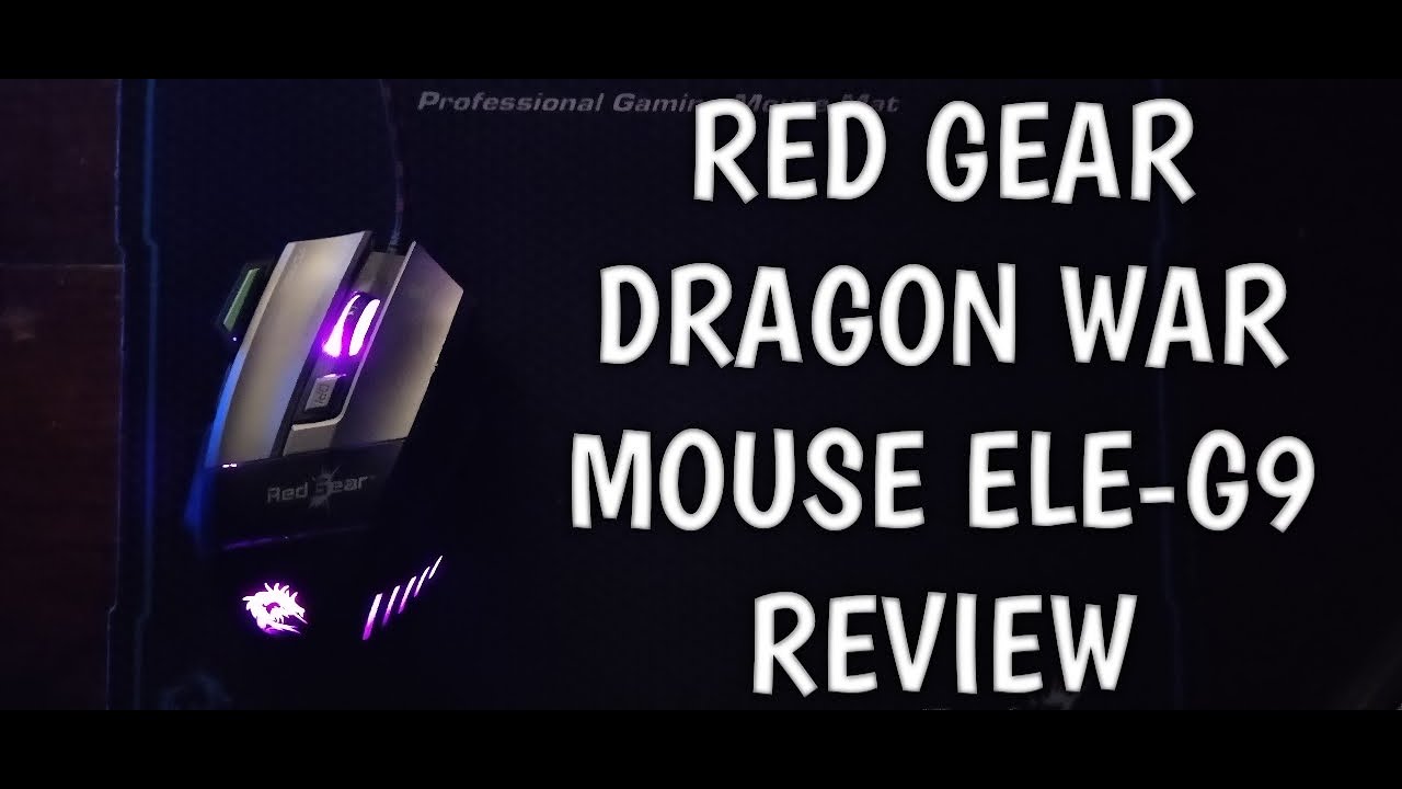 REDGEAR DRAGONWAR ELE-G9 THOR GAMING MOUSE FOR PC | TAMIL || GAMING MOUSE WITH PAD || BEN'S CRITIQUE