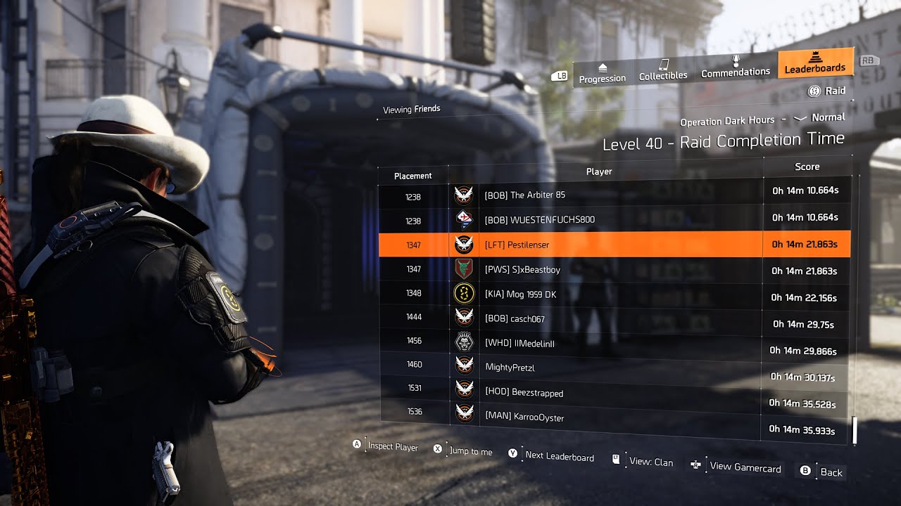Speedrun-Anfänger-Kurs Dunkle Stunden (22.01.2026) - 14 Minuten 21 Sekunden - The Division 2