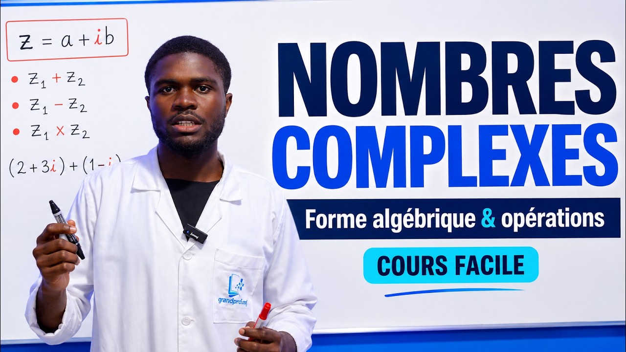 Nombres complexes : comprendre la forme algébrique et les opérations facilement