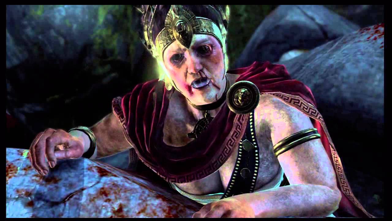 God of War: Ascension — Глава 13. Путь в Дельфы: Оракул Алетейя. Сцена смерти. «Ищи истину». PS3