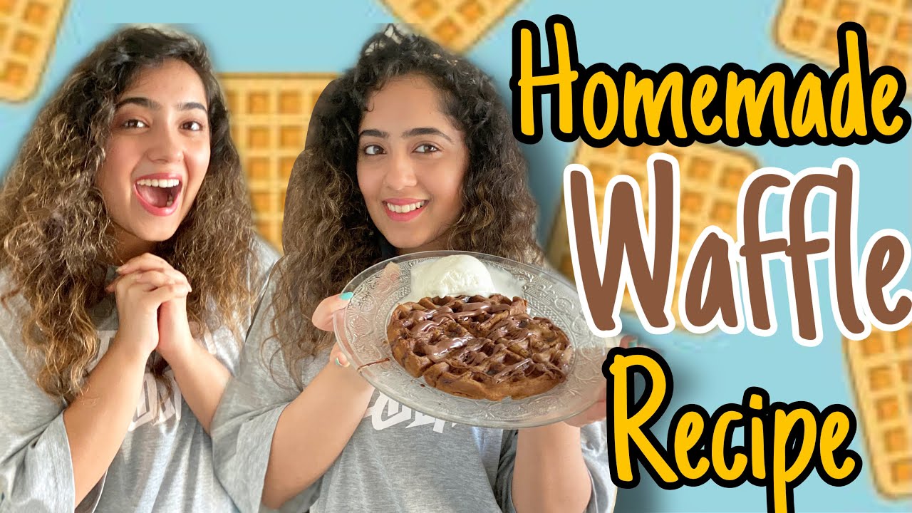 WE TRIED NANI's WAFFLE RECIPE | Chinki Minki | TWINS