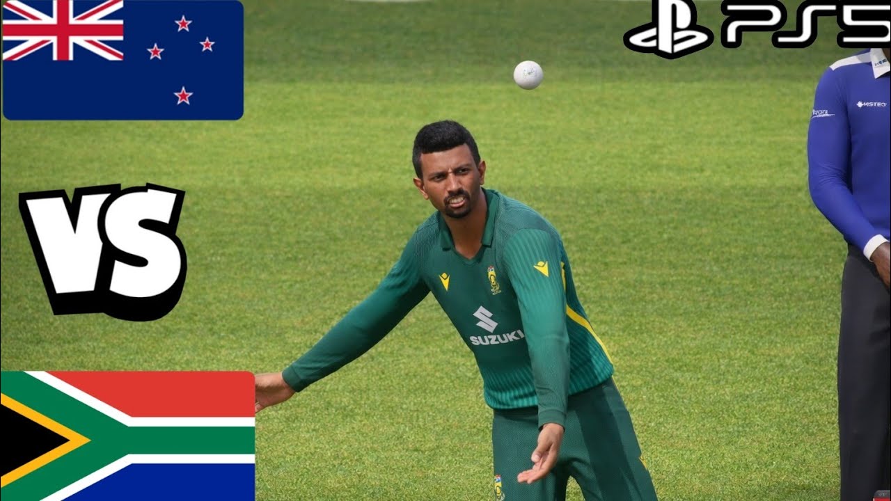 NEW ZEALAND VS SOUTH AFRICA - 2ND t20  MATCH - SA VS NZ SERIES CRICKET 24 PS5