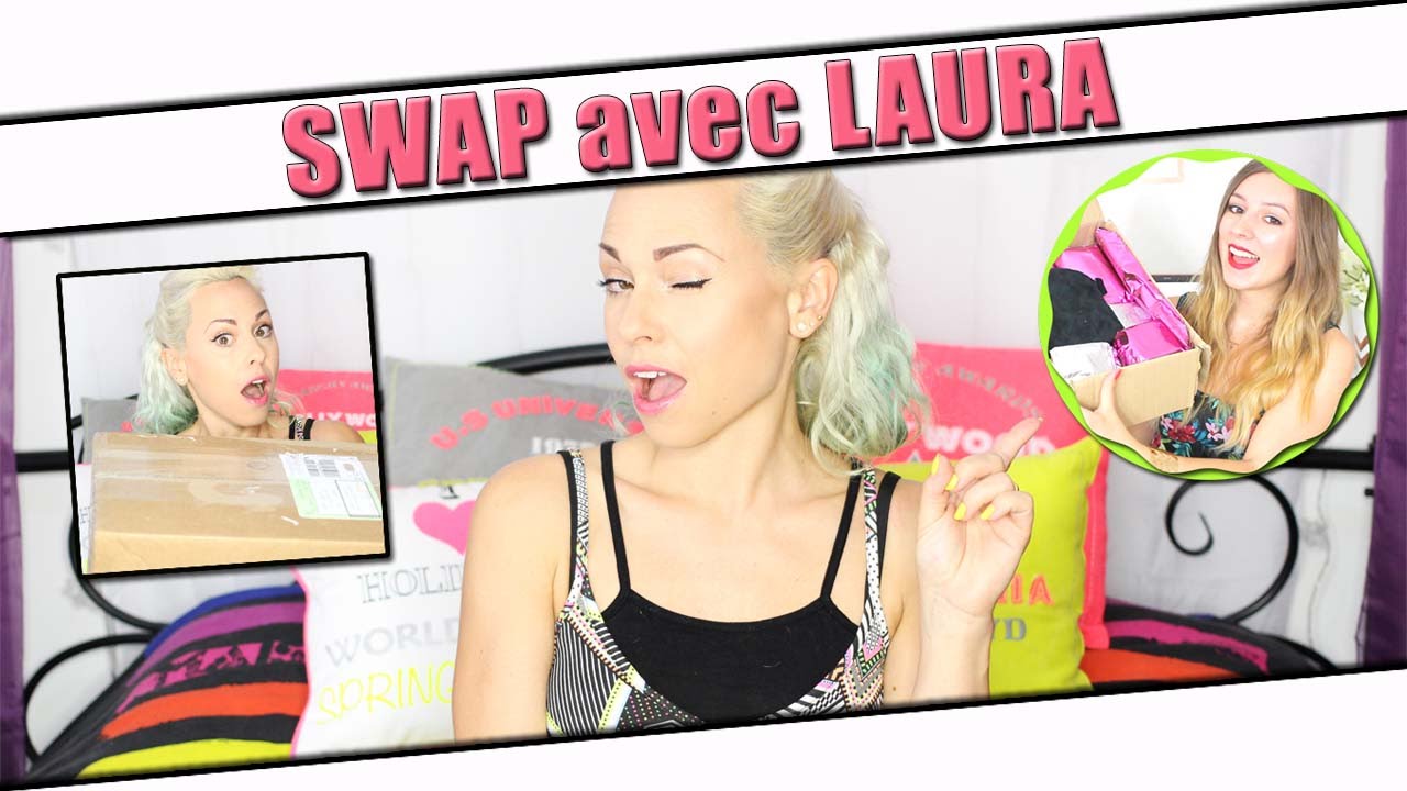 SWAP d'été avec Laura Makeuptips ! Thème été, vacances & plage
