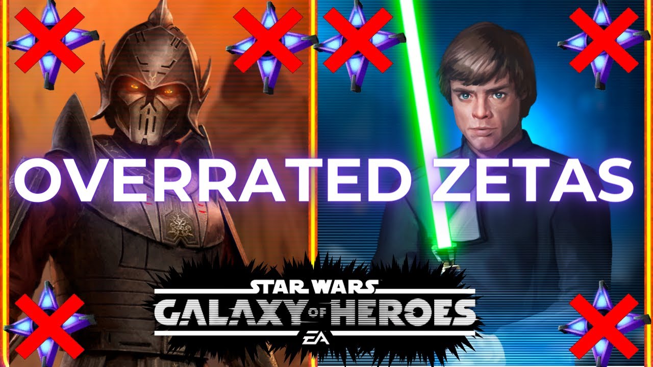 10 Zetas to AVOID (if necessary) in SWGOH