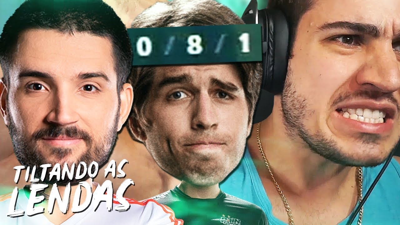 A FOME FOI PASSADA PELO RAKIN E BRTT / TILTANDO AS LENDAS #17