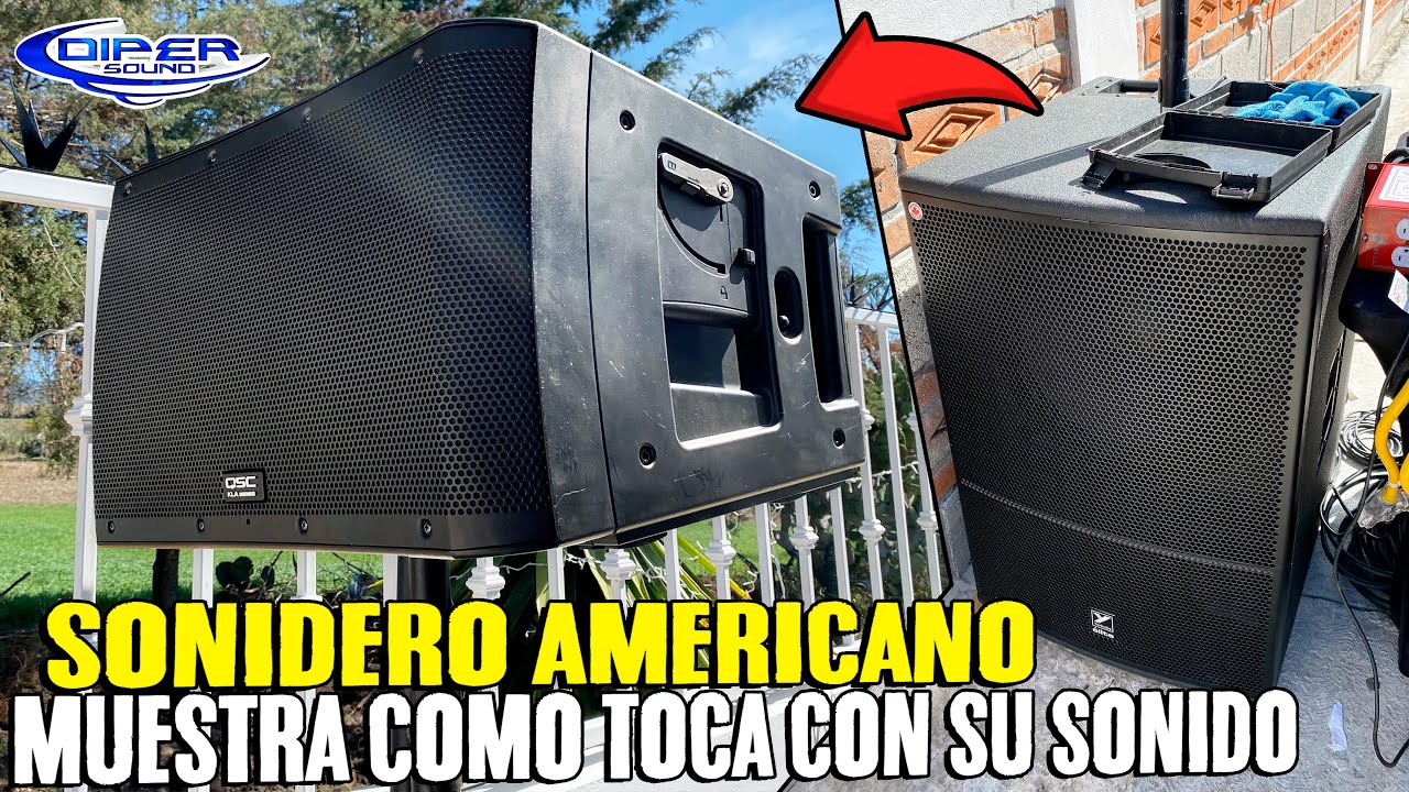 SUENA FUERTE SU SONIDO Y ES MUY COMPACTO, ASI TOCA ESTE SONIDO AMERICANO DJ CHALLENGER
