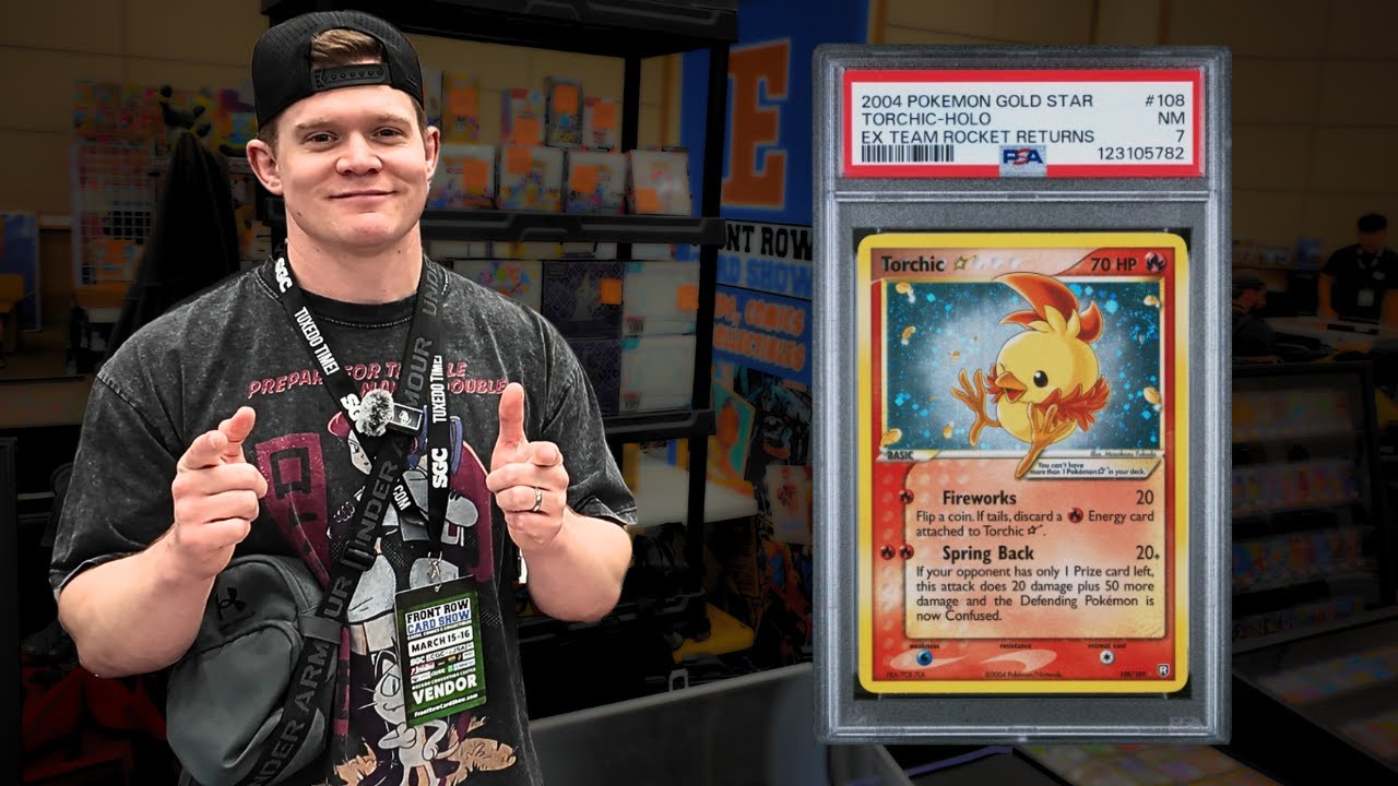 An ENTIRE HOUR of San Diego Card Show Vibes - Pokemon Vendor POV