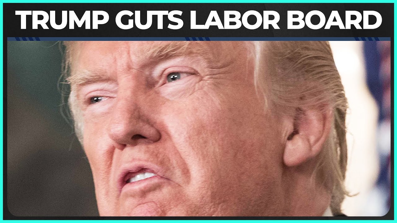 Trump GUTS The NLRB