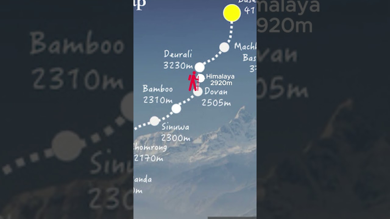 Quick Guide: 5-Day Trek to Annapurna Base Camp! #abctrek #adventuretravel #hikingadventures #travel