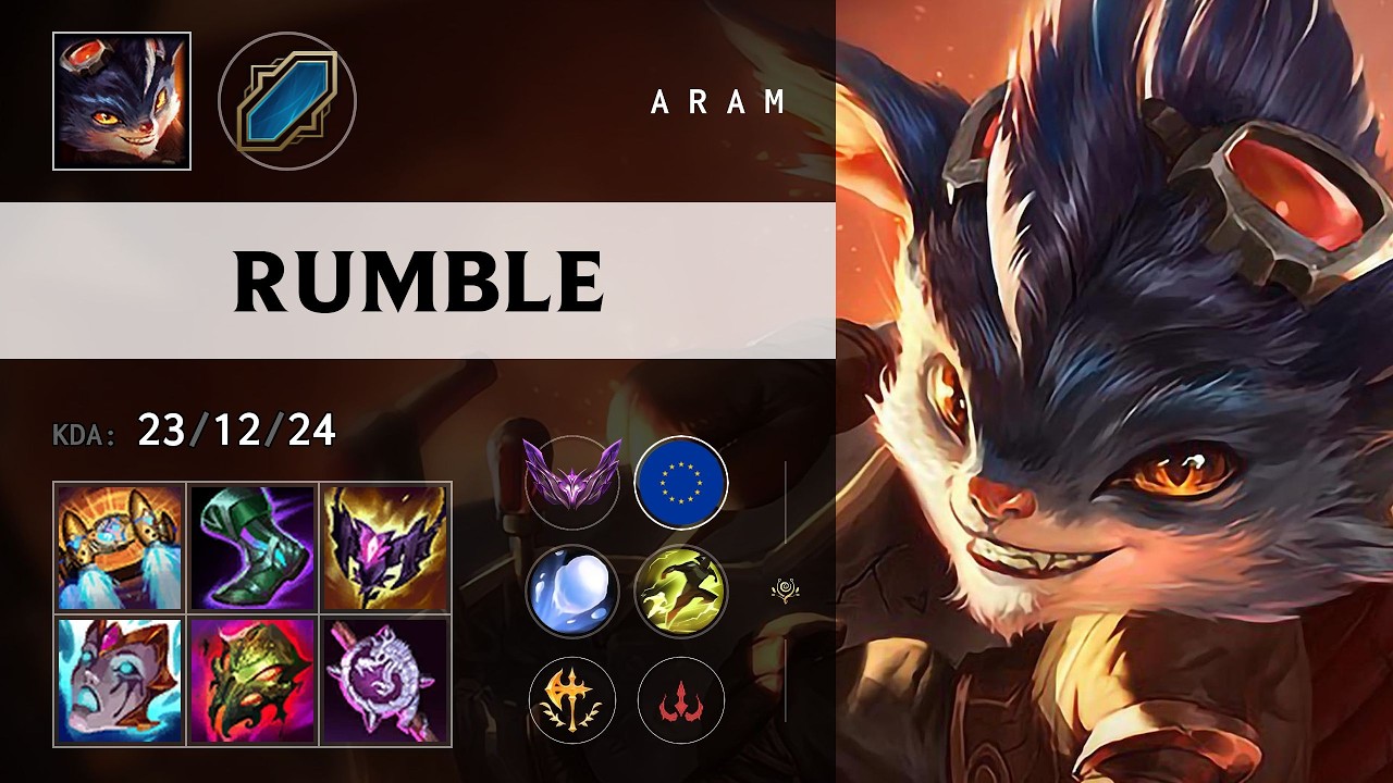 Rumble ARAM - EUNE Master Patch 26.14