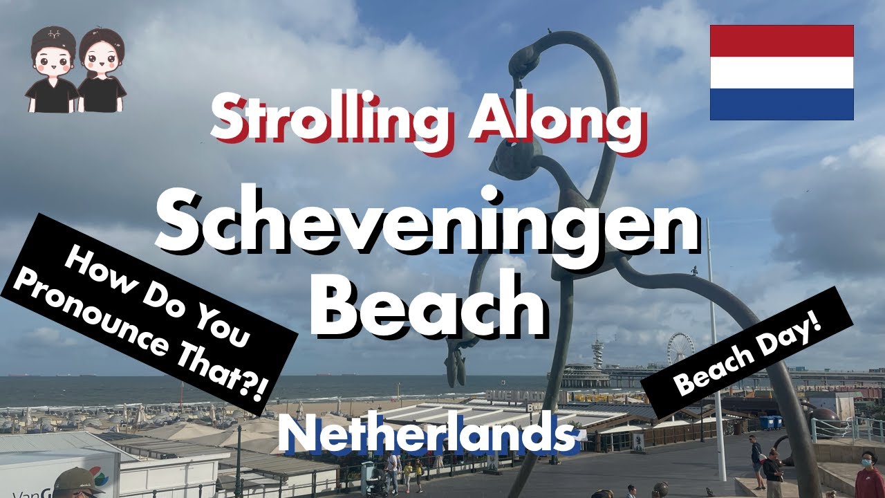 A Day at Scheveningen Beach! | Beach Day | Netherlands Series