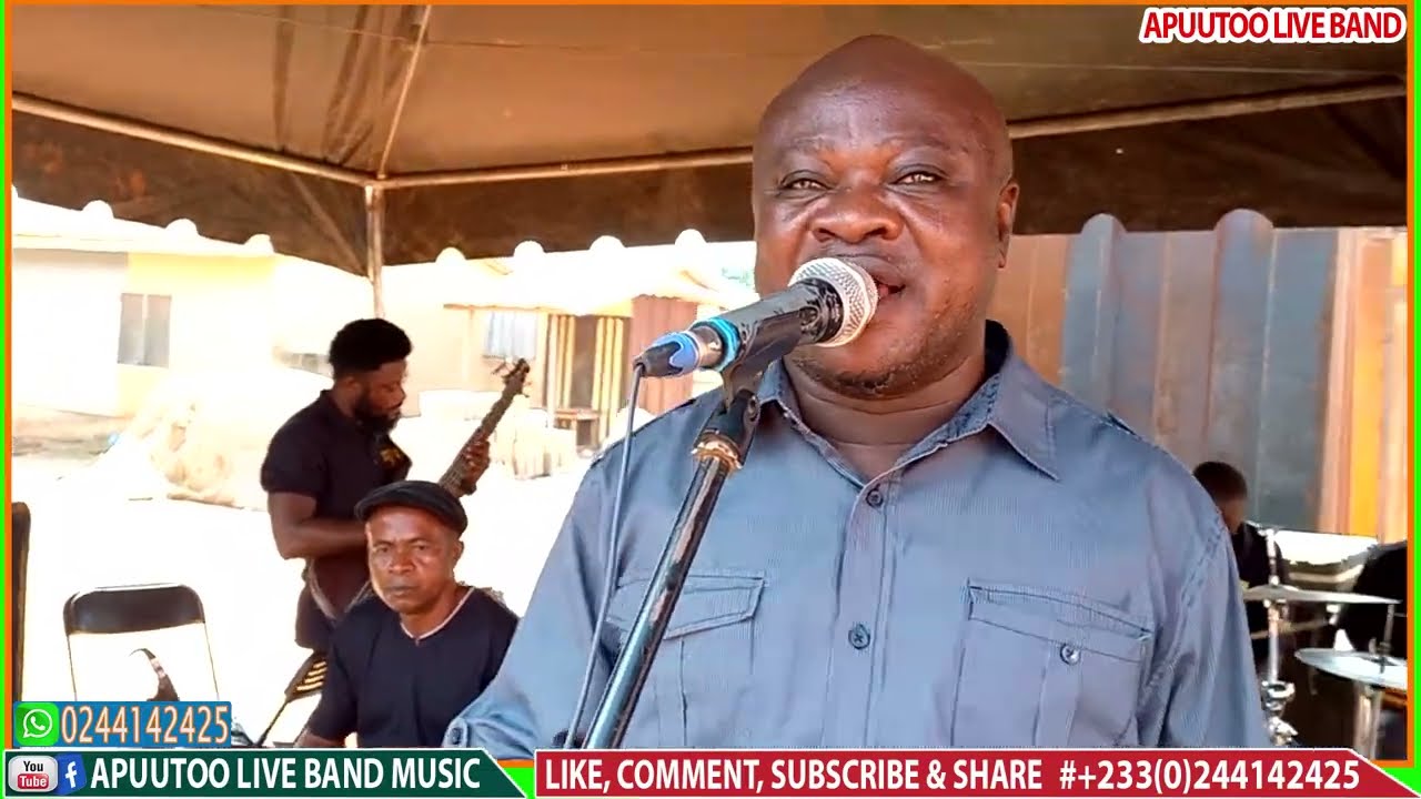 Apuutoo live band music collaborates with Alex Kunadu Son Fasemkye on Me hwe nea Nyame beye me