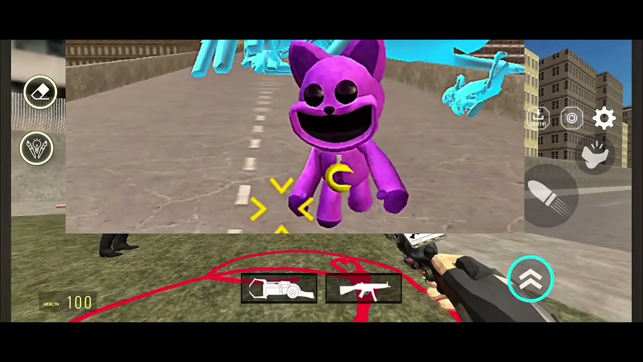 NextBots in playground! EVOLUTION OF 7 BILLION RABBITS MONSTER FROM CYRIAK!