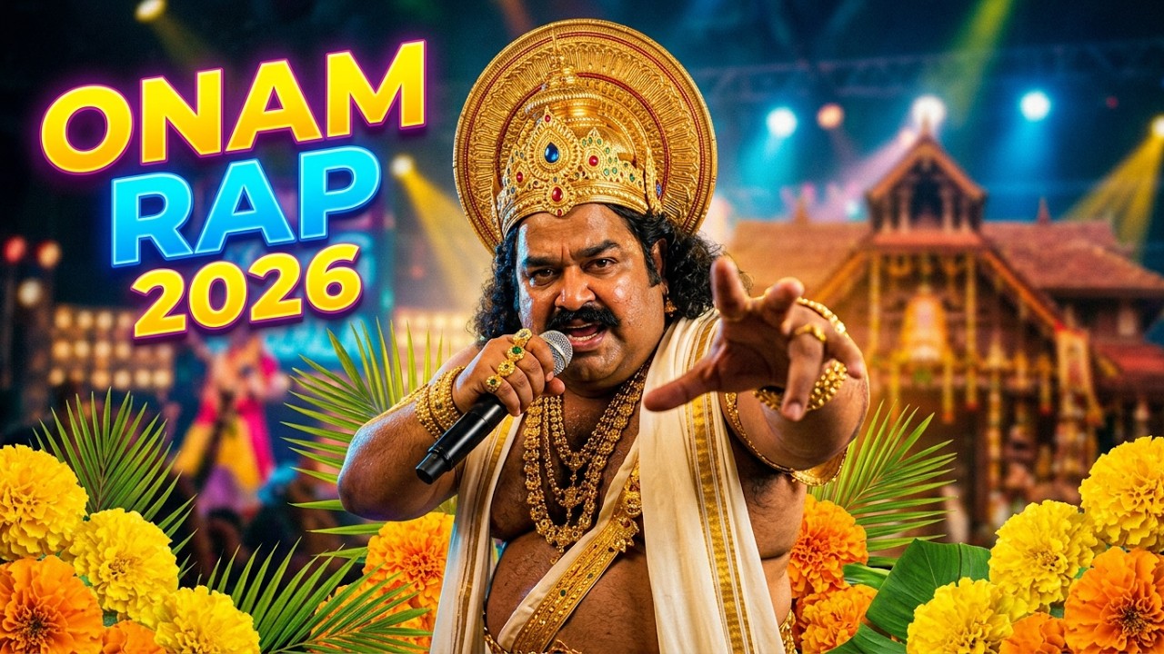 🌴 Malayalam Onam Rap Song 2026 | ഓണം റാപ്പ് 2026 🌼🔥