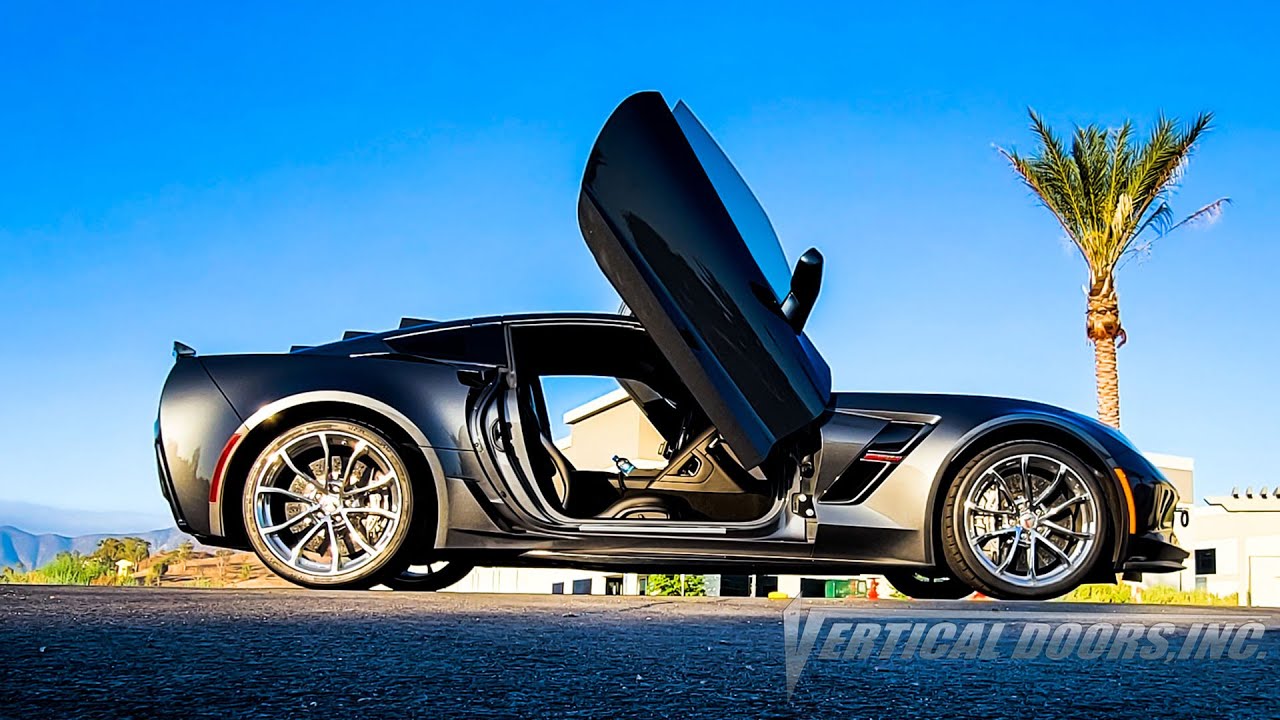 @lagniappe_catering C7 Vette Grand Sport Door conversion kit by Vertical Doors Inc AKA Lambo Doors