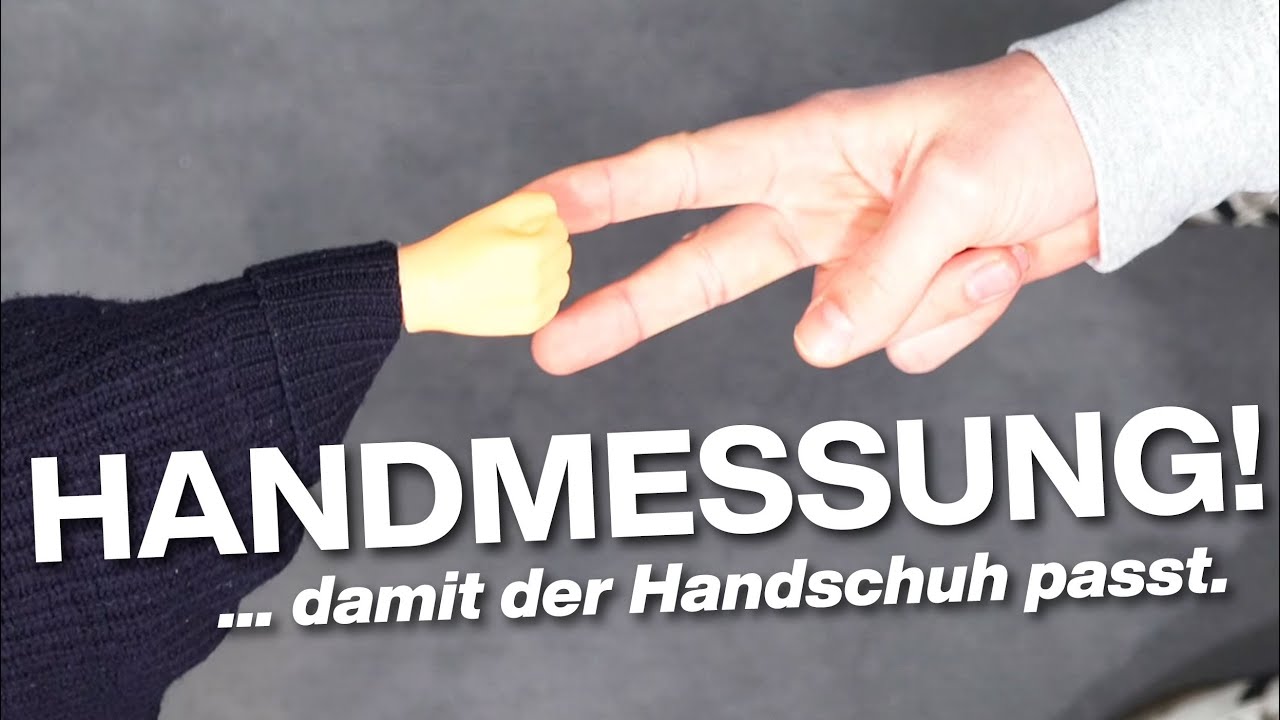 Fahrradhandschuhe kaufen: Handgröße ermitteln, Hände messen – finde die richtige Größe!