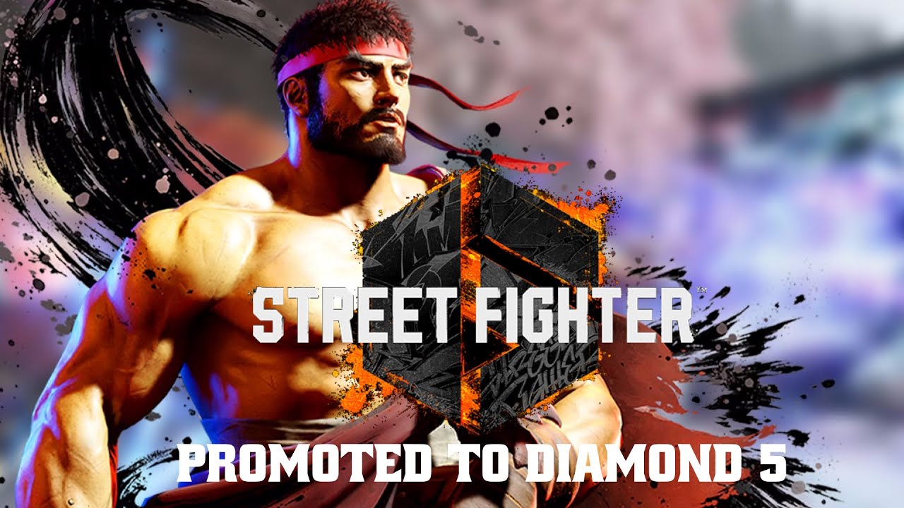 Street Fighter 6 - Promoted to Diamond 5 - Ranked matches - 31-08-2024