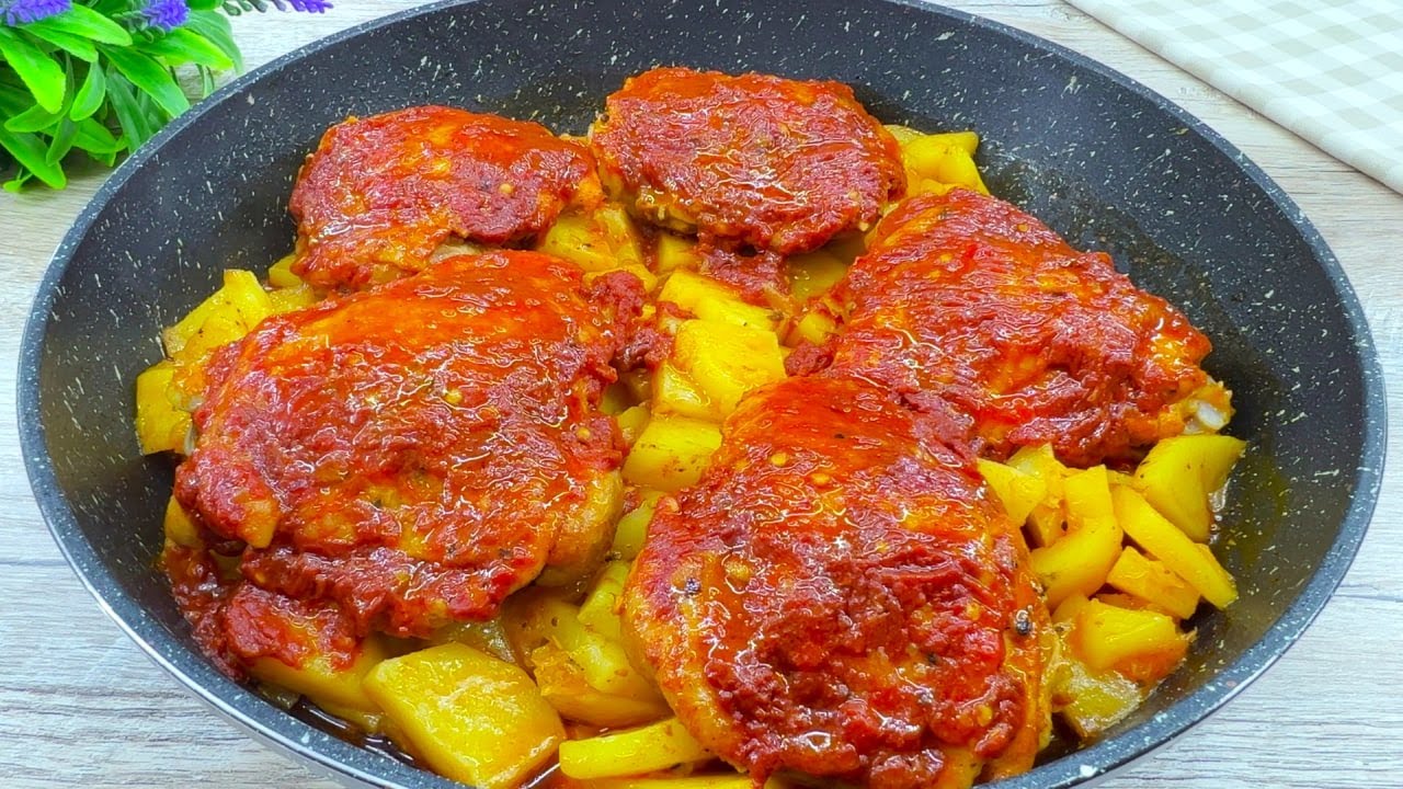Таких куриных бедрышек я еще не ела! Вкусный и сытный рецепт.