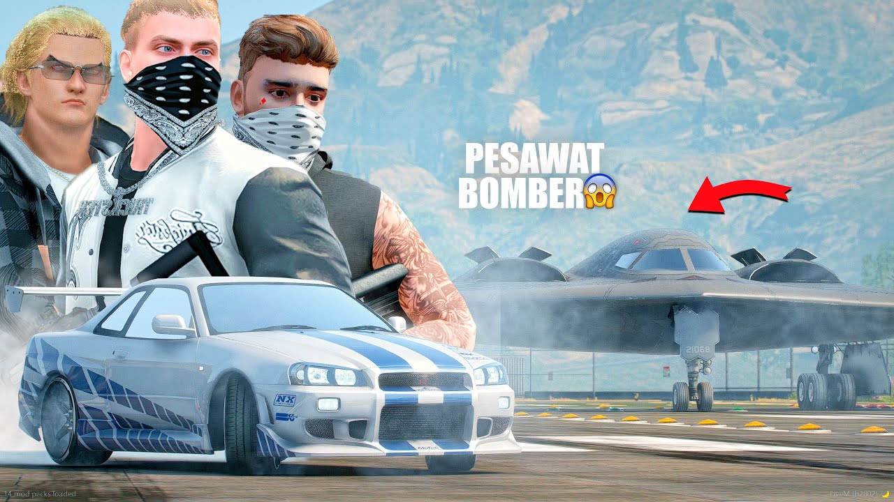 KEI O'CONNER AKHIRNYA MENGELUARKAN SENJATA MEMATIKAN UNTUK MENDAPATKAN SKYLINE - GTA 5 ROLEPLAY