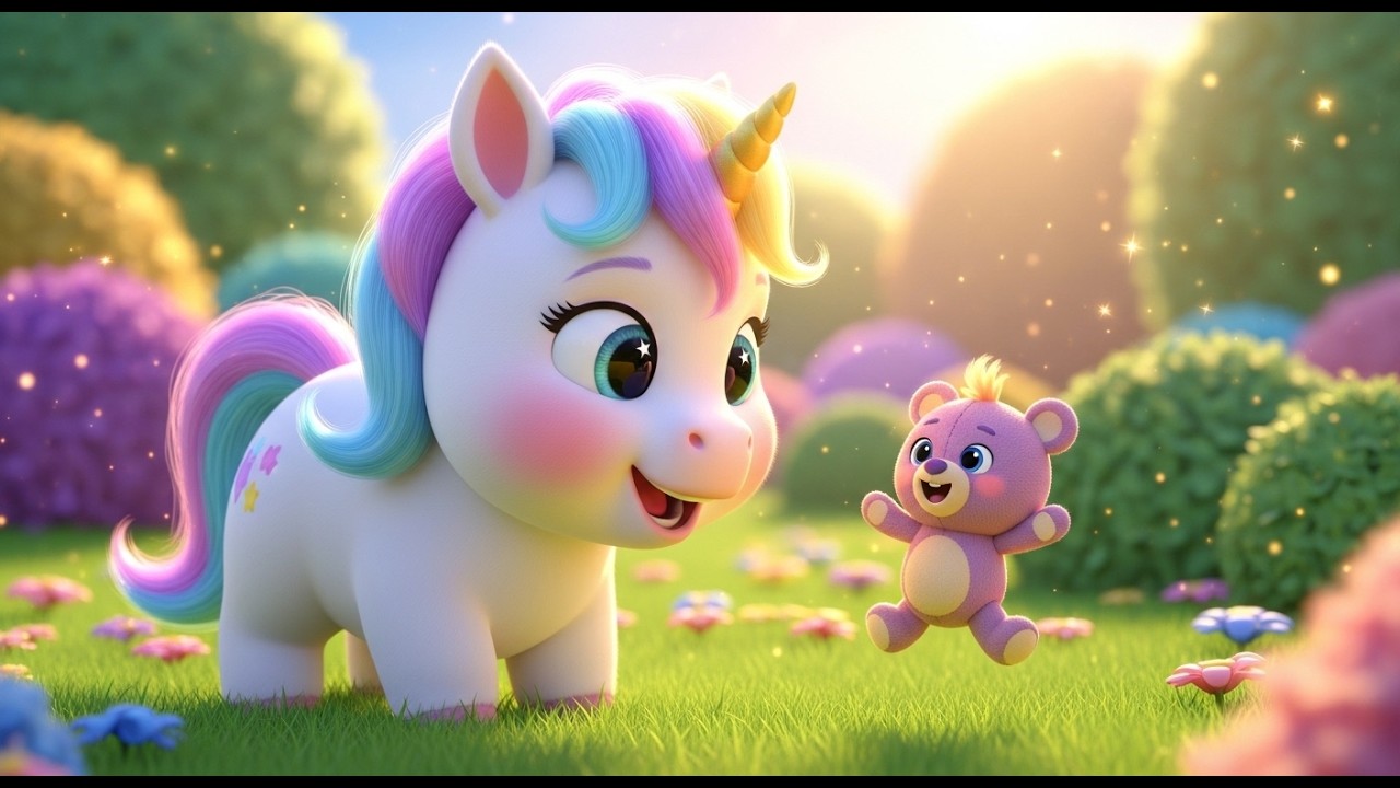 Unicorn 🦄 Discovers a Toy That Comes Alive ✨ | Fun Adventure for Toddlers & Kids