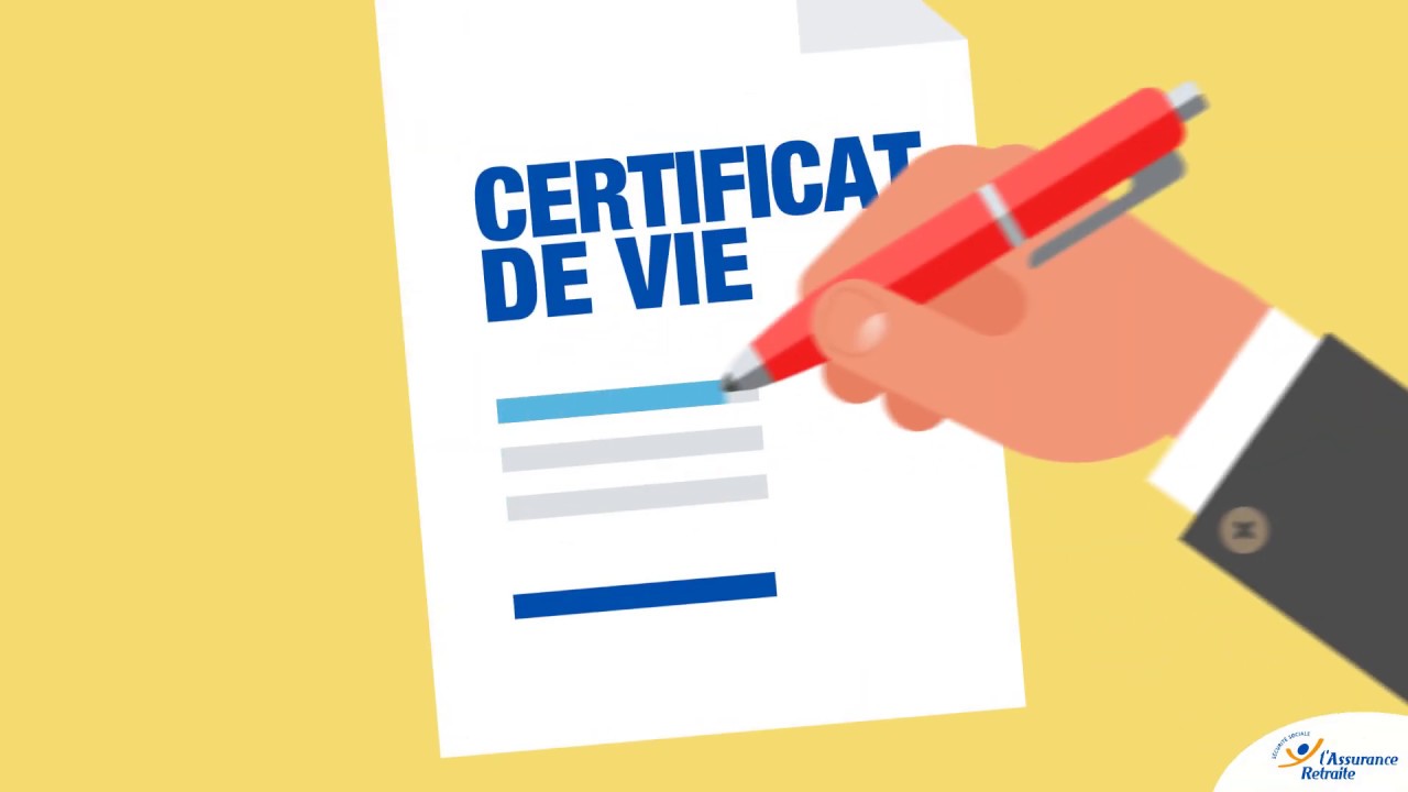 Comment transmettre mon certificat de vie ?