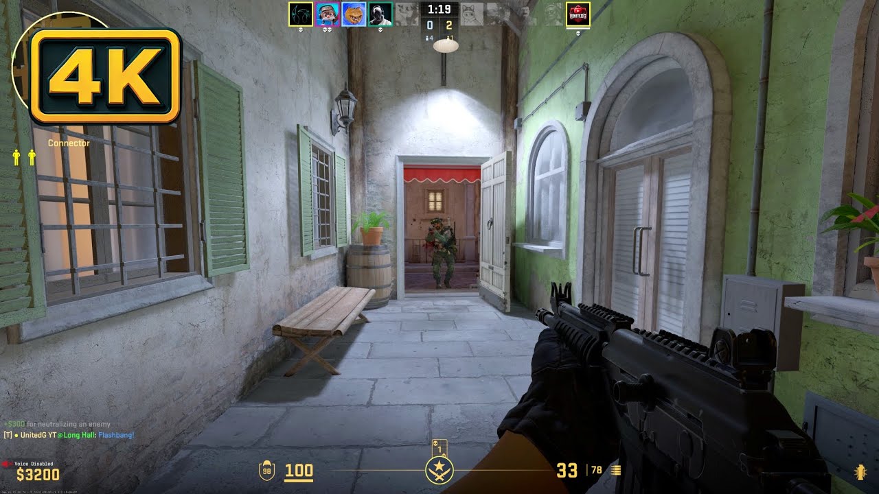 Counter Strike 2 Gameplay 4K (No Commentary)