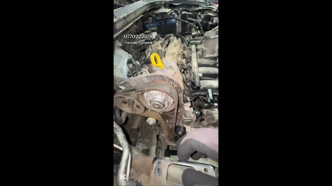 الجزء الثاني من تغيير حزام التوقيت Seat Ibiza 1.6 MPI 🇩🇪