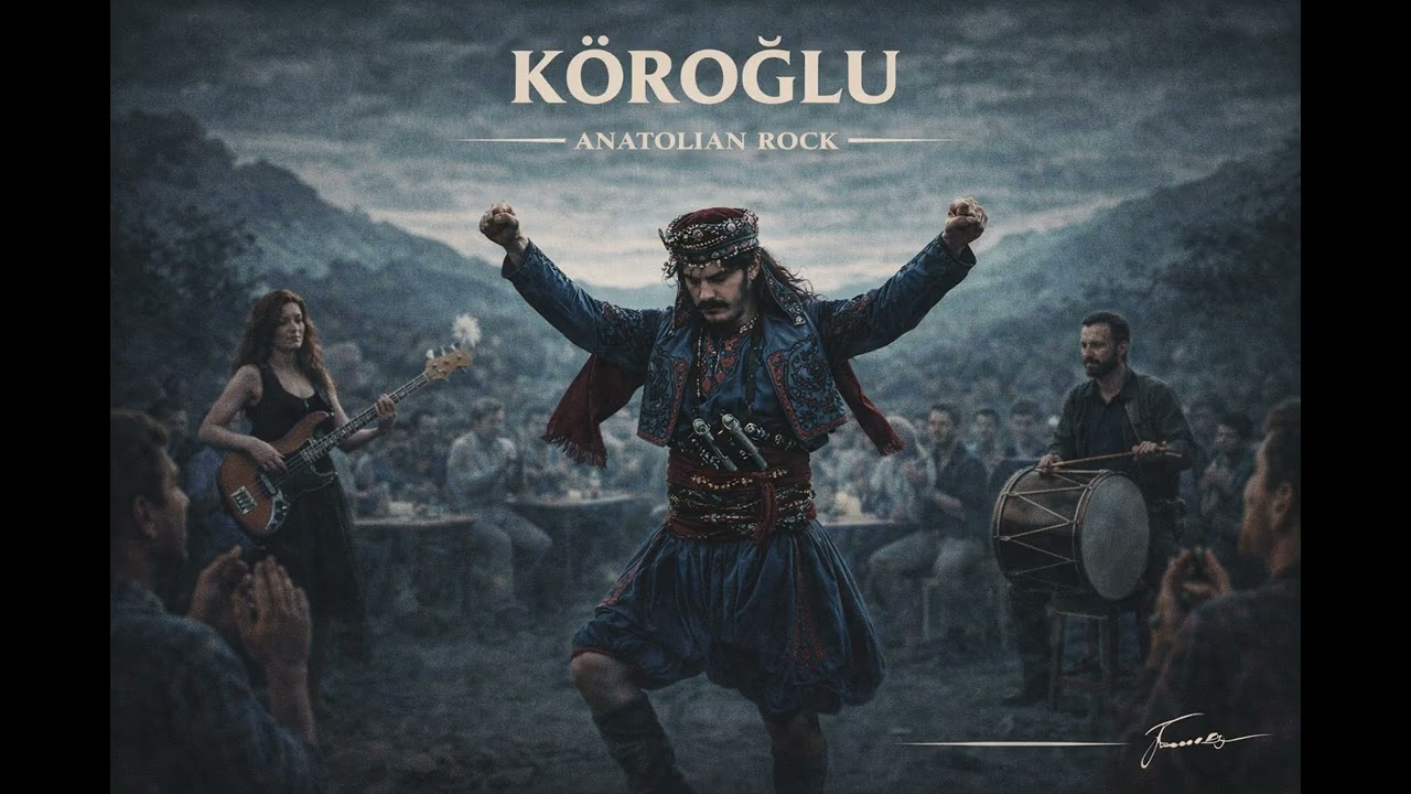 KÖROĞLU  I  1970'S PSYCHEDELİC ANATOLİAN ROCK COVER-BAYBARS