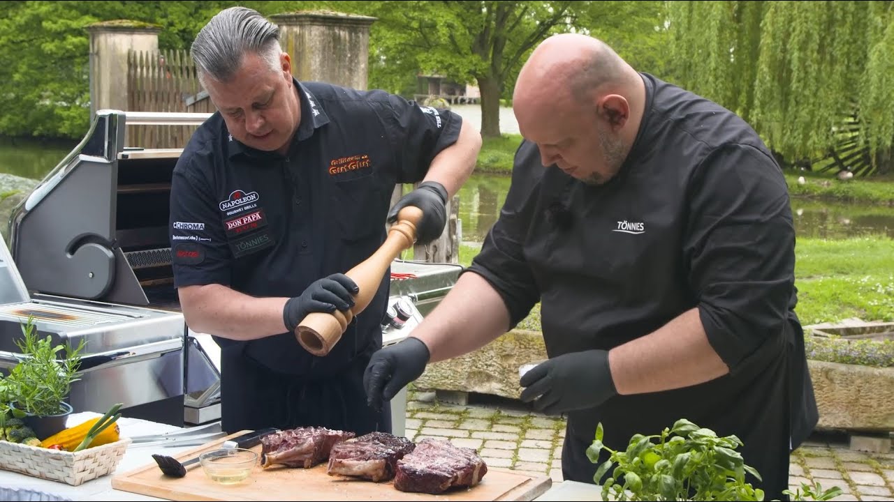 Tomahawk Steak rückwärts Grillen / GutGlut / Nuhn schmeckt's