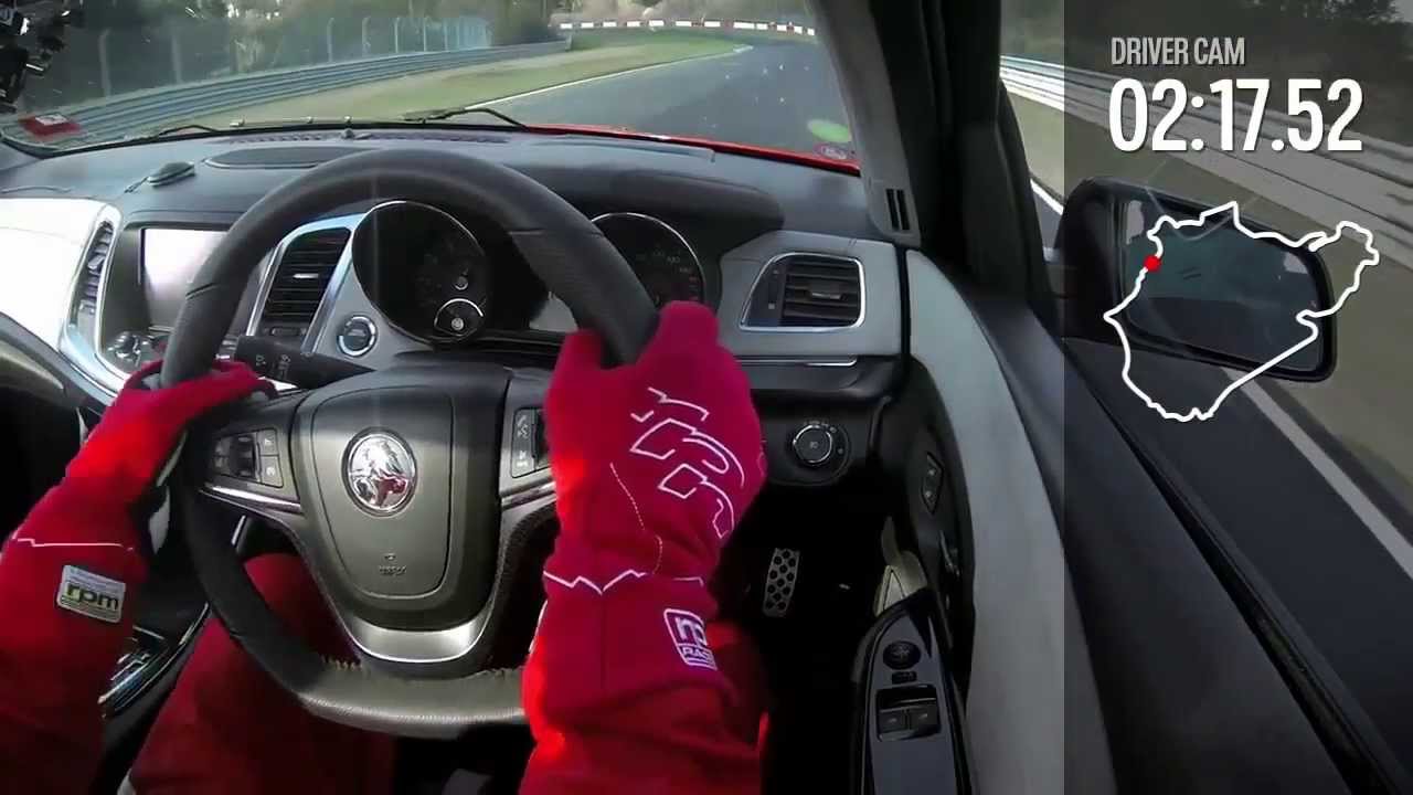 Holden VF Ute Vs The Nürburgring : World record lap