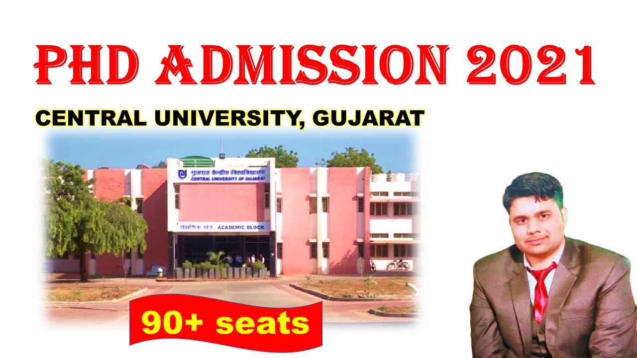 PhD Admission 2021 |  CENTRAL UNIVERSITY OF GUJARAT  |  PhD Notification 2021 | Amandeep lamba