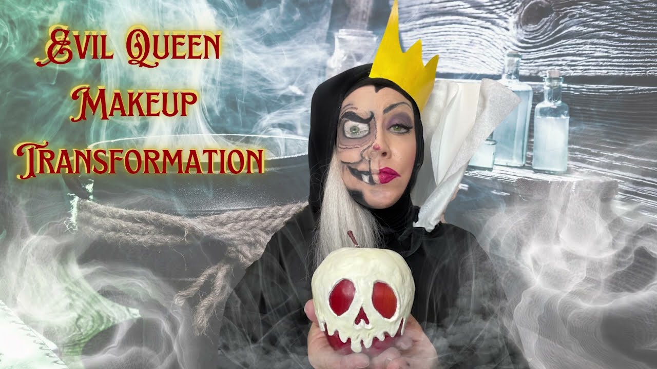 Evil Queen Makeup Transformation | Disney Villains Makeup | Villains in Real Life