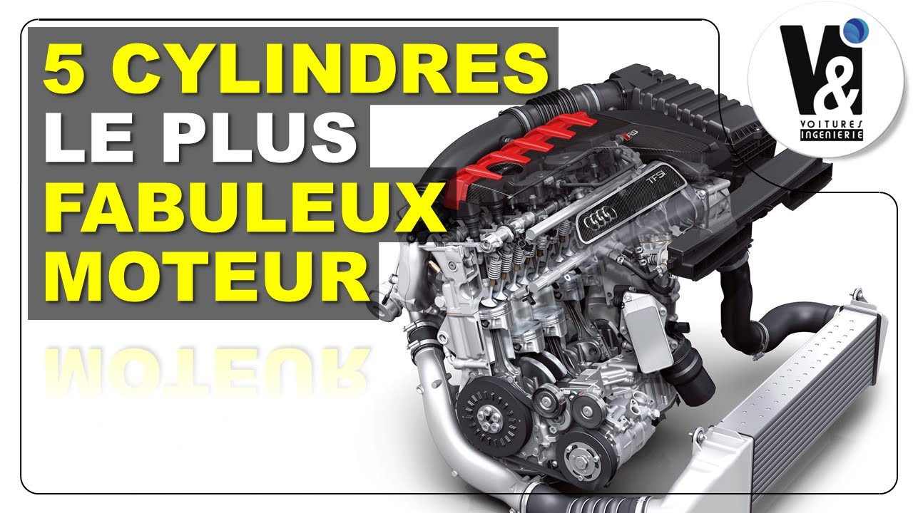 5 CYLINDRES en ligne : le plus fabuleux des moteurs