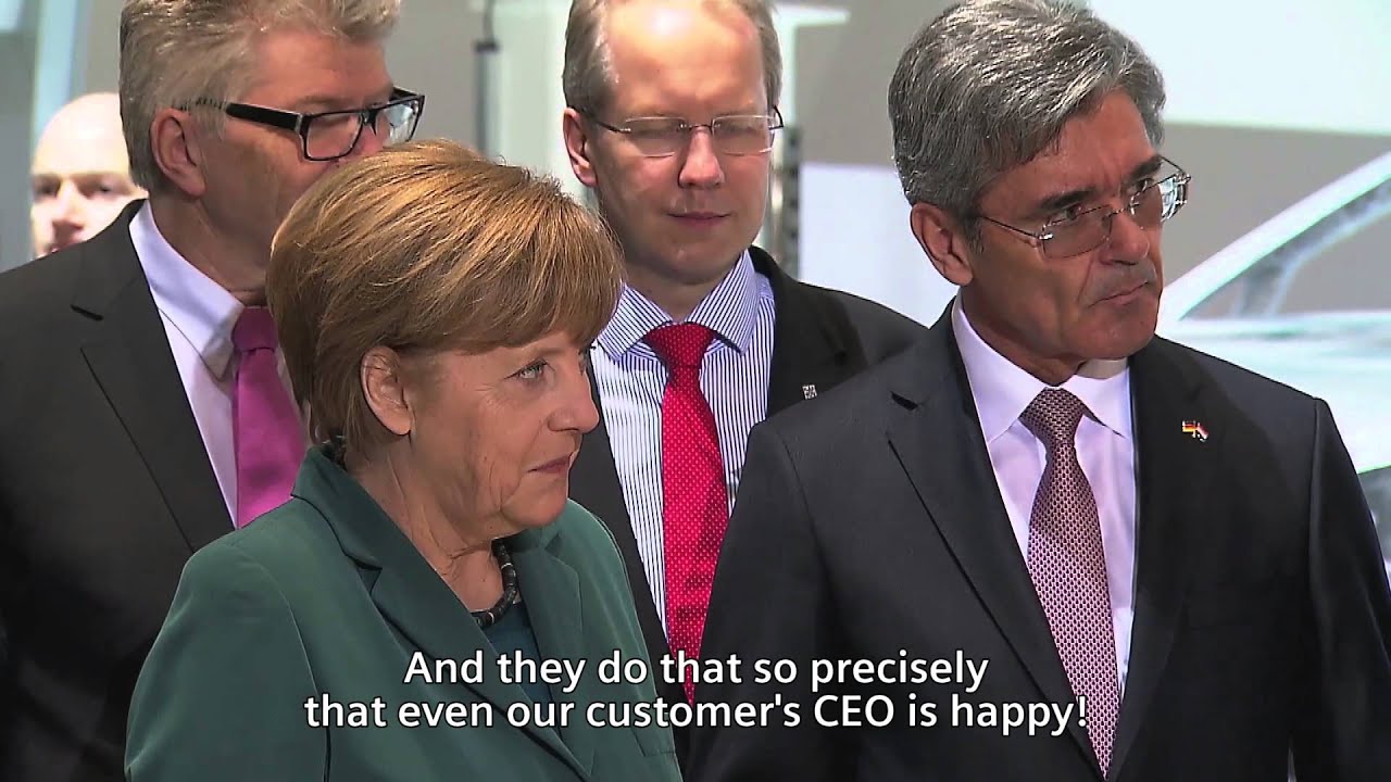 High-level visit to Siemens